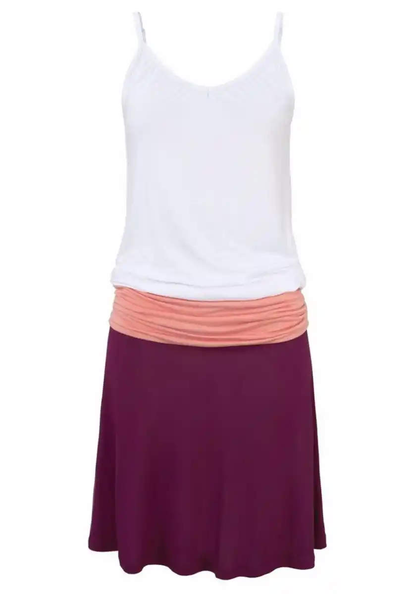 Bild 1 von Beachtime Strandkleid aus Viskosejersey mit verstellbaren Trägern, kurzes Sommerkleid