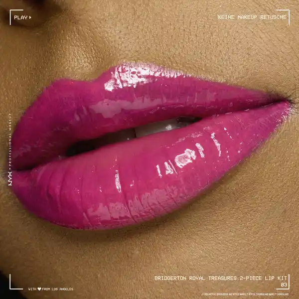 Bild 4 von NYX Professional MakeUp Bridgerton Royal Treasures Lip Kit 03