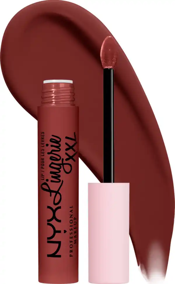 Bild 4 von NYX Professional MakeUp Lip Lingerie XXL 08 Straps Off Reddish Brown Nude, 4 ml
