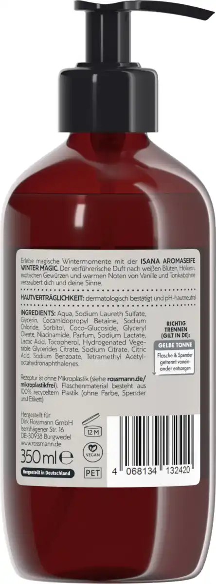 Bild 2 von ISANA Aromaseife Winter Magic, 350 ml