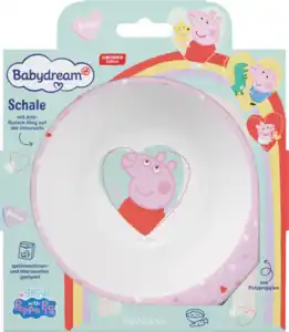 Babydream Schale aus PP im LE-Peppa Wutz Design, 300 ml