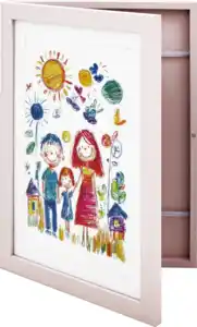 IDEENWELT Archivbilderrahmen rosa