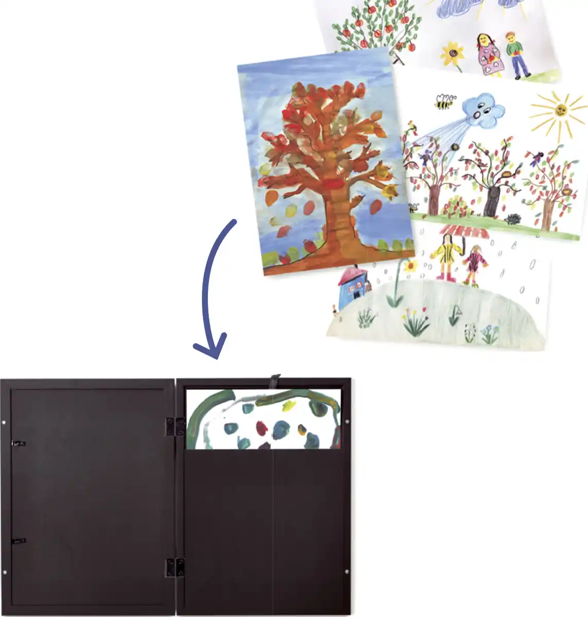 Bild 4 von IDEENWELT Archivbilderrahmen rosa