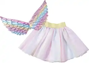 IDEENWELT Kinder-Karnevals Kostüm Fee 2tlg-Set