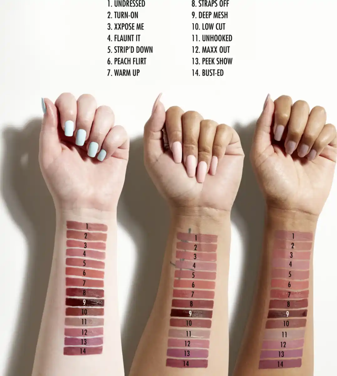 Bild 1 von NYX Professional MakeUp Lip Lingerie XXL 08 Straps Off Reddish Brown Nude, 4 ml