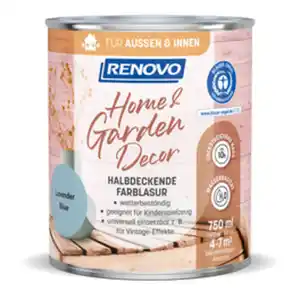RENOVO Farblasur, »Home & Garden Decor«, seidenmatt, 750 ml, lavendel