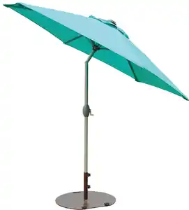 Primaster Sonnenschirm Ingenio türkis türkis, Ø 2,5 m