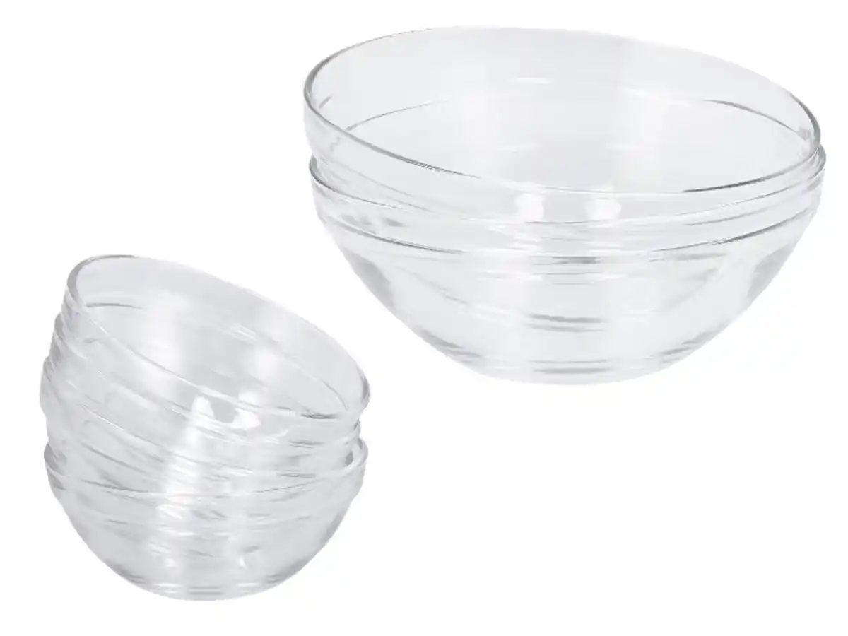 Bild 1 von SILVERCREST® Glas-Servierschalen Set, 2-tlg. / 4-tlg.