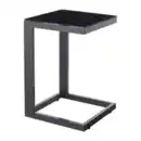 Bild 1 von BELAVI Alu-Beistelltisch mit Glasplatte