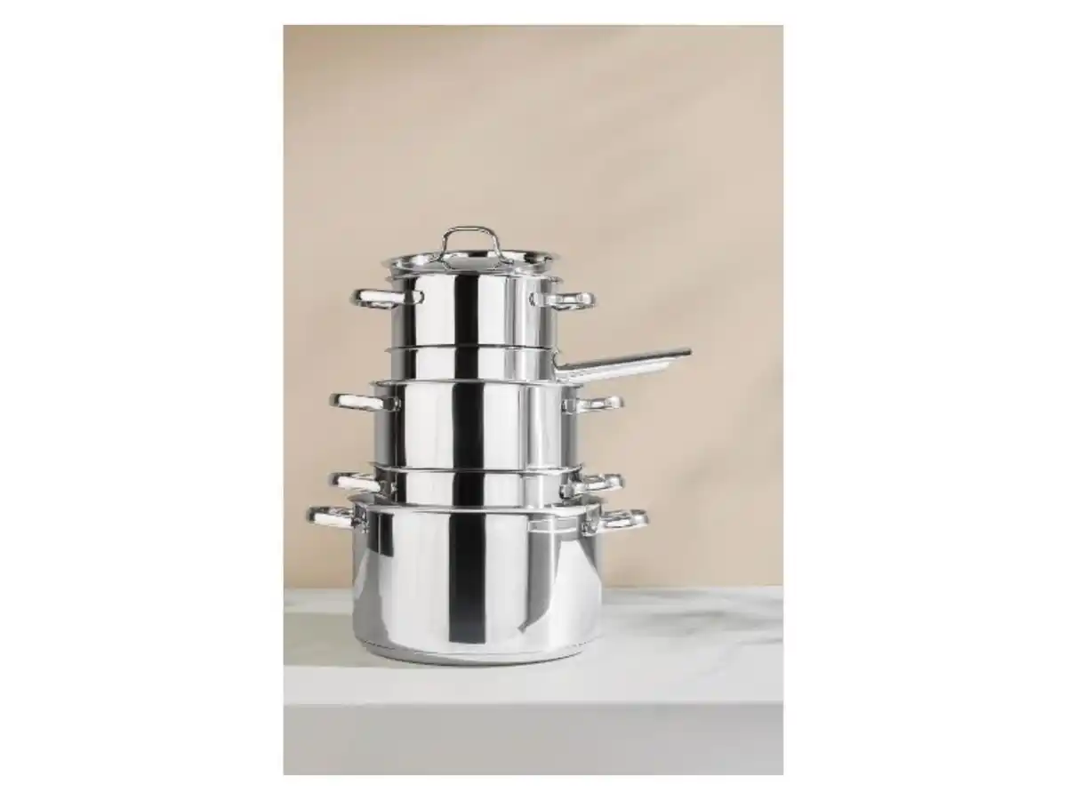 Bild 3 von SILVERCREST® Edelstahl-Topf-Set, 10-teilig