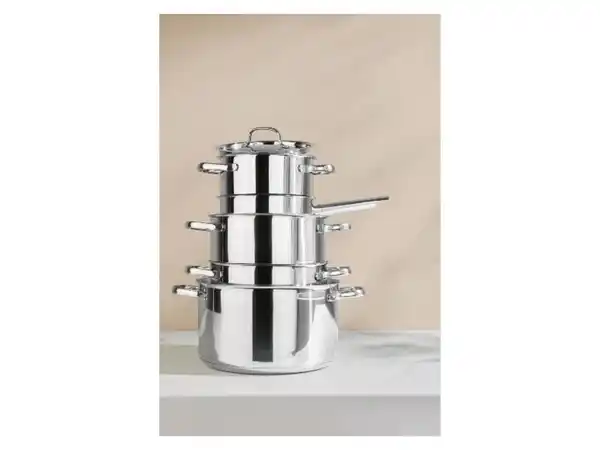 Bild 3 von SILVERCREST® Edelstahl-Topf-Set, 10-teilig