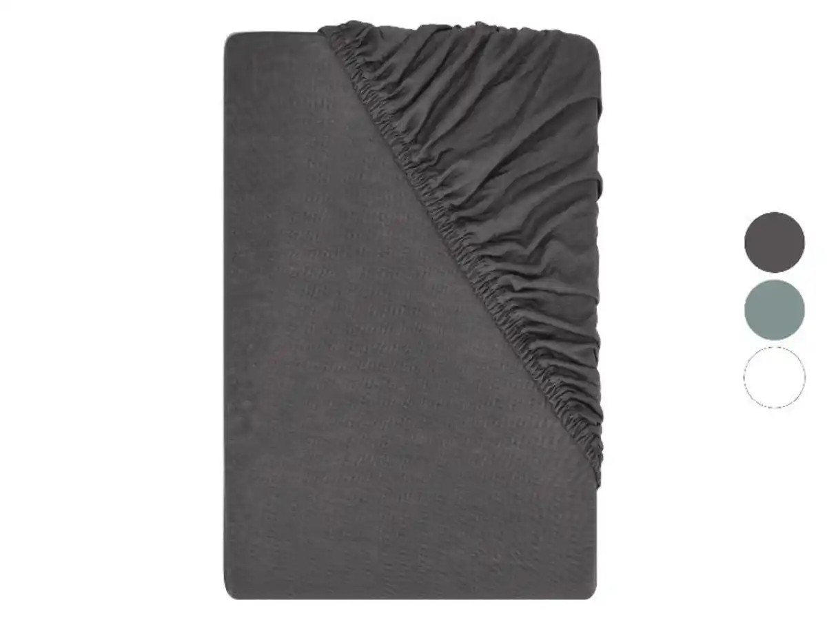 Bild 1 von LIVARNO® Jersey-Spannbettlaken, 90-100 x 200 cm