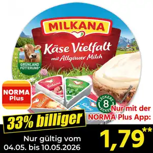 Milkana Schmelzkäse