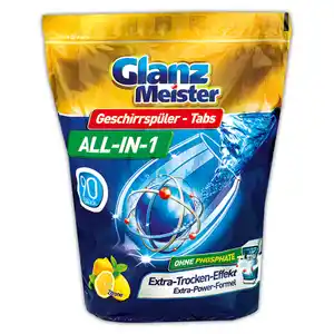 GlanzMeister Geschirrspültabs ALL-IN-1