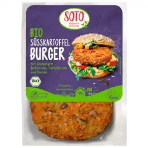 SOTO Bio Süßkartoffel Burger vegan 160g