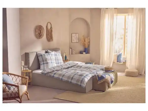 Bild 3 von LIVARNO® Jersey-Spannbettlaken, 180-200 x 200 cm