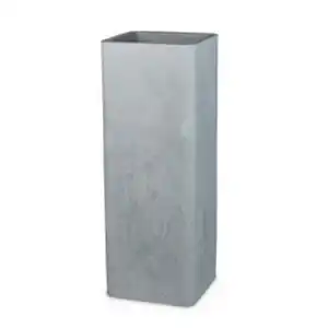 CASAYA Pflanzgefäß »Quadro High«, 26 x 72,5 cm (BxH), Kunststoff, steingrau