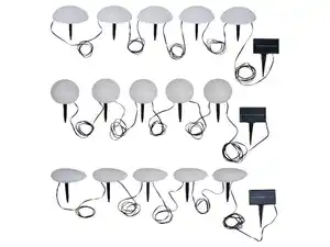 LIVARNO home RGB Solar-Bodenlichterkette, mit Erdspieße