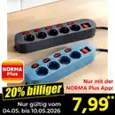 Bild 1 von Powertec Electric Einzeln schaltbare Steckdose