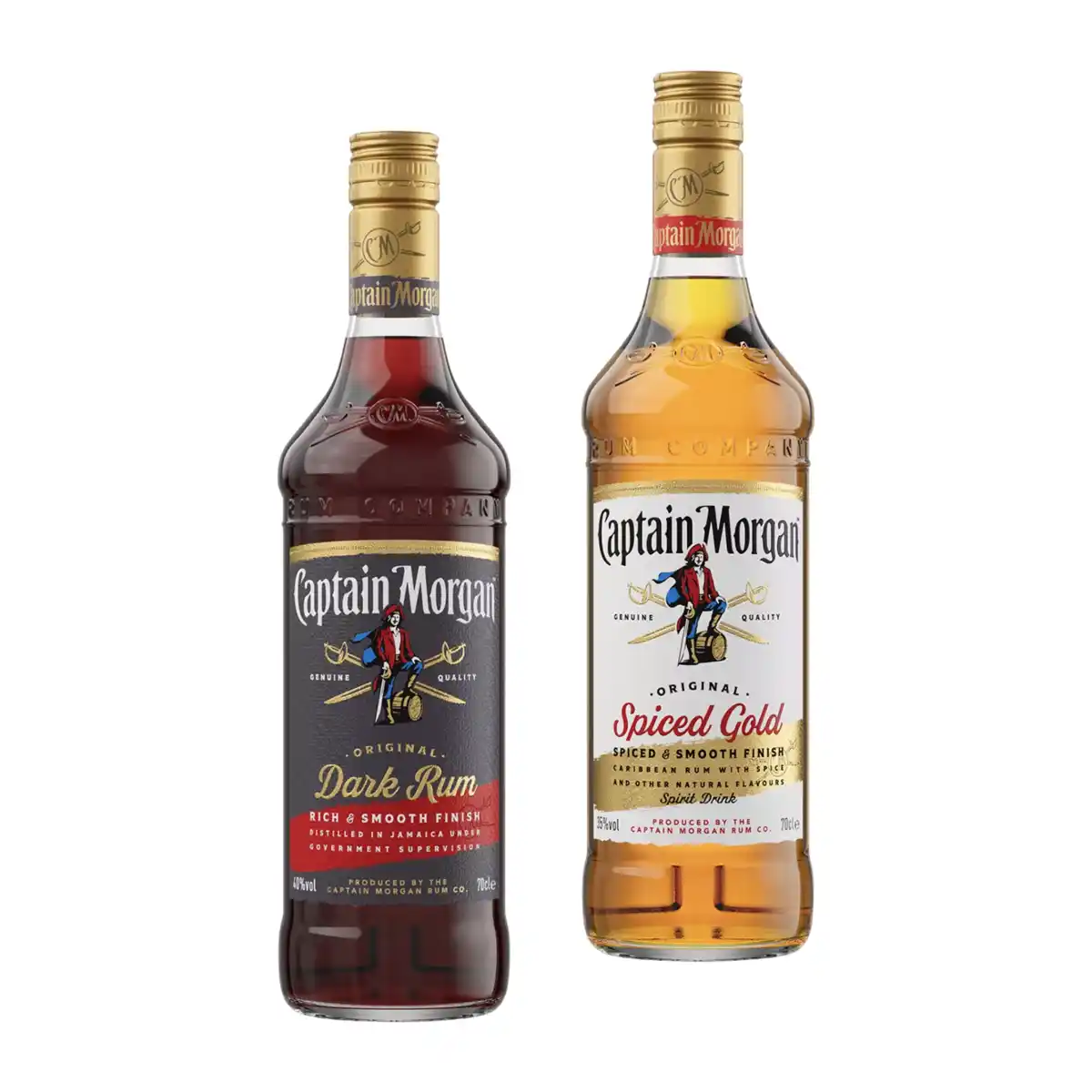 Bild 1 von CAPTAIN MORGAN Spiced Gold / Dark Rum