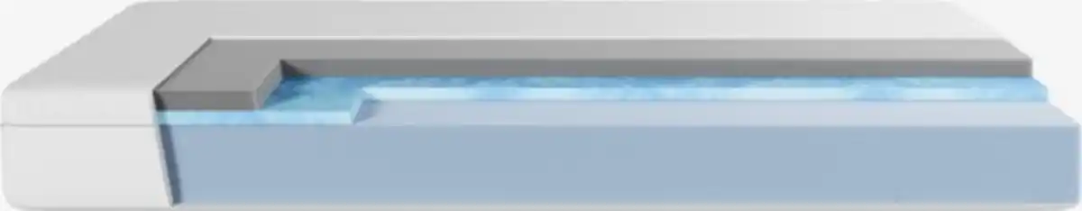 Bild 1 von Schaummatratze 180x200cm WELLPUR KVITA sehr fest