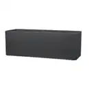 Bild 1 von CASAYA Pflanzgefäß »Quadro Box«, 80 x 29 cm (ØxH), Kunststoff, granitschwarz