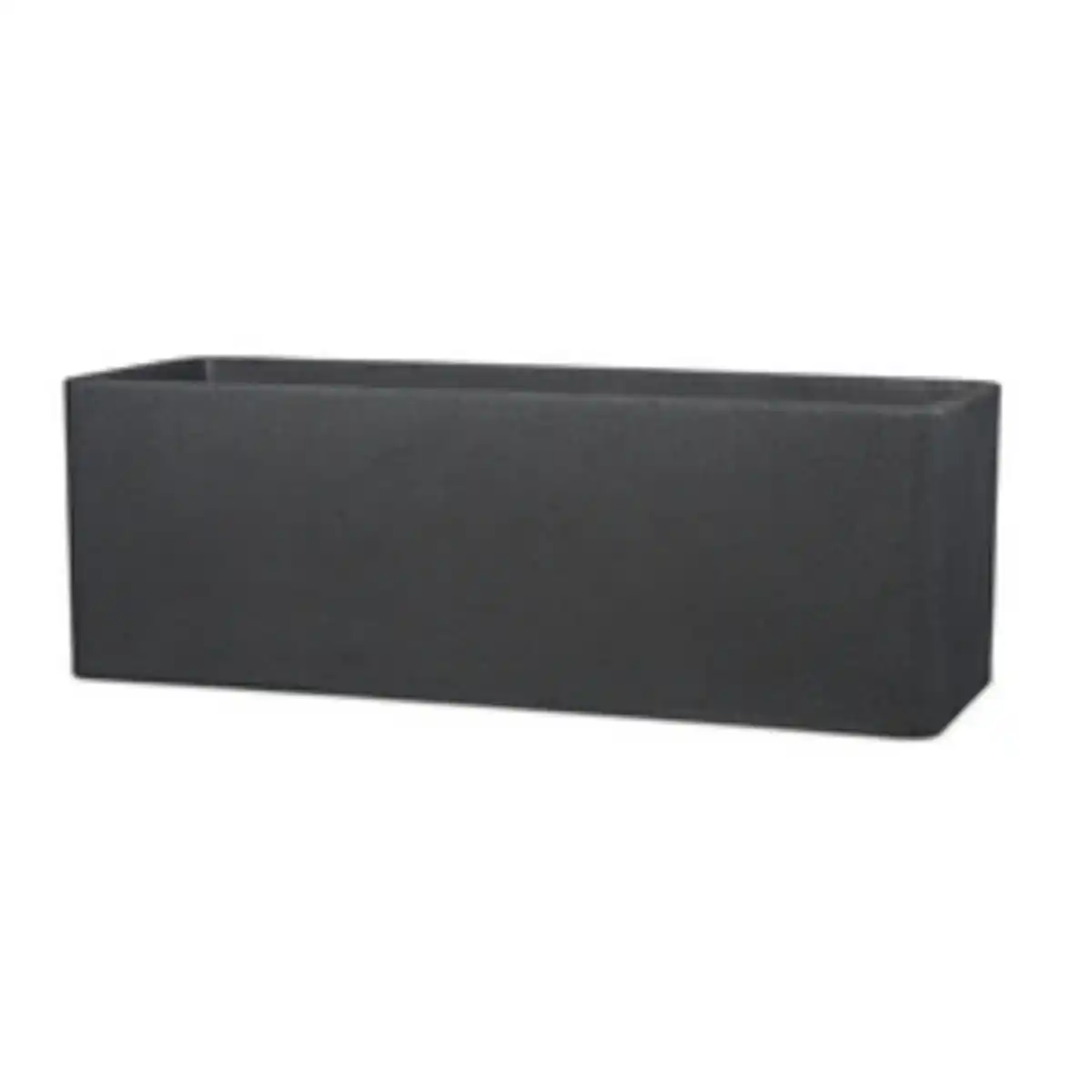 Bild 1 von CASAYA Pflanzgefäß »Quadro Box«, 80 x 29 cm (ØxH), Kunststoff, granitschwarz