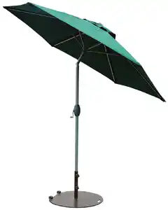 Primaster Sonnenschirm Ingenio dunkelgrün, Ø 2,5 m