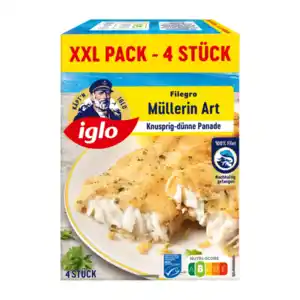 IGLO Ofenbackfisch Müllerin-Art XXL