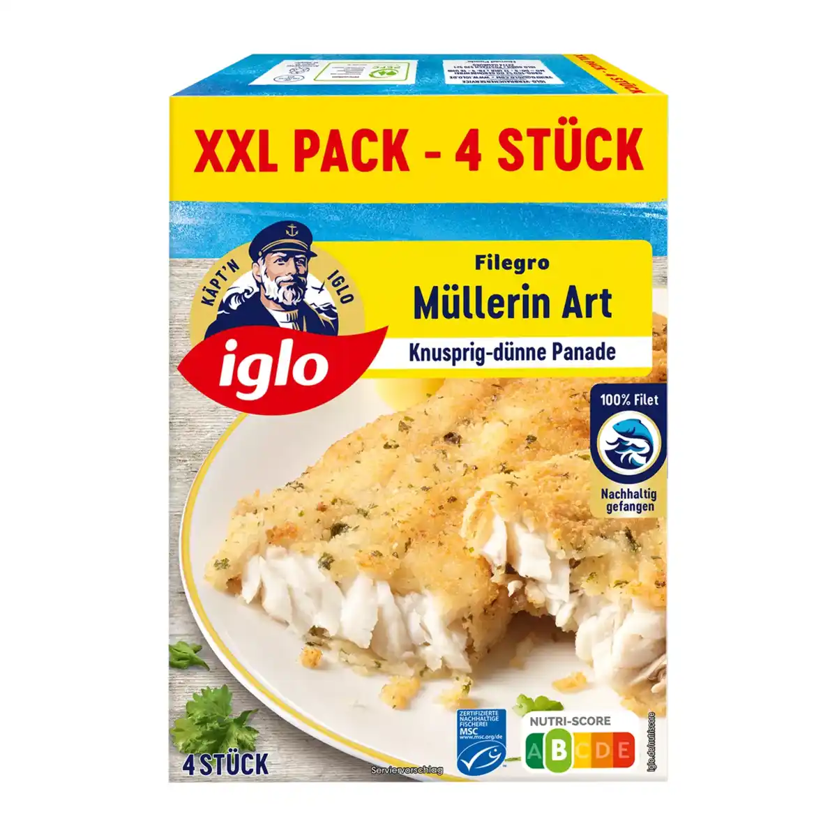 Bild 1 von IGLO Ofenbackfisch Müllerin-Art XXL