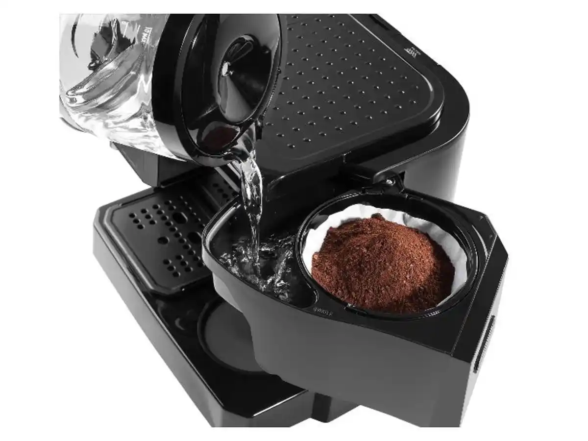 Bild 2 von Delonghi Kombi-Kaffeemaschine »BCO411« für Espresso und Filterkaffee