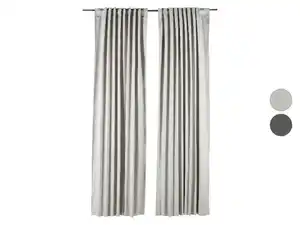 LIVARNO® Blackout-Vorhangschal-Set, 2-teilig