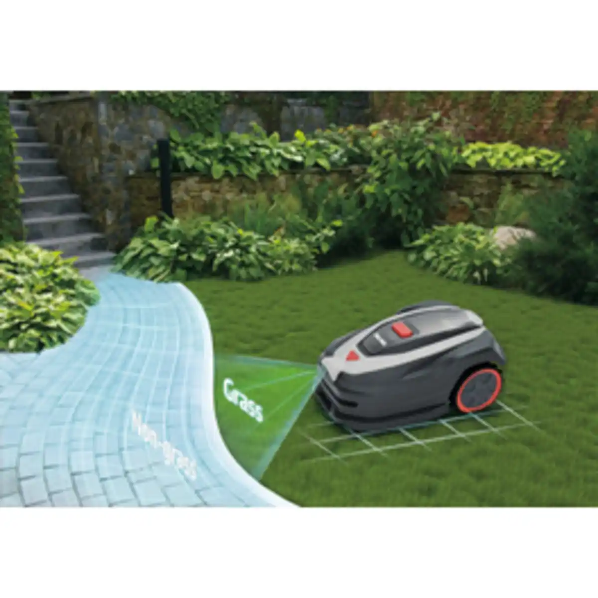 Bild 2 von AL-KO Mähroboter »Vision«, ROBOLINHO® 1000 VISION , für ca. 1000 m²