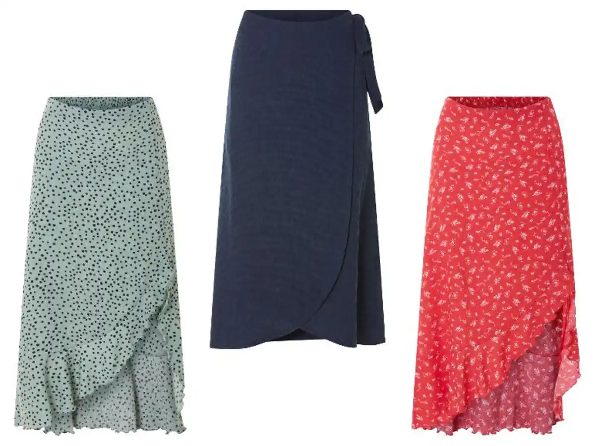 Bild 1 von esmara® Rock, mit Crêpe-Struktur