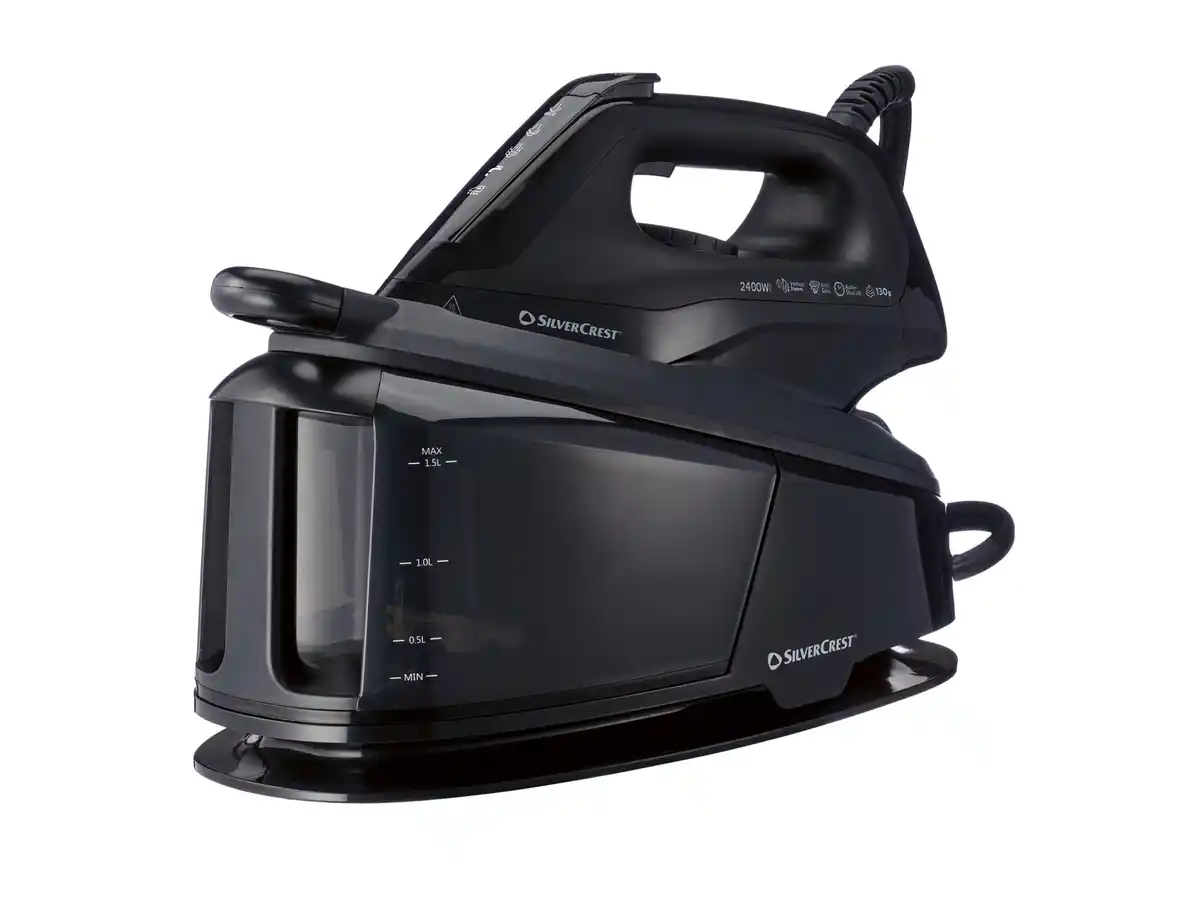 Bild 4 von SILVERCREST® Dampfbügelstation »SDSB 2400 A1«, mit einstellbaren Temperaturen