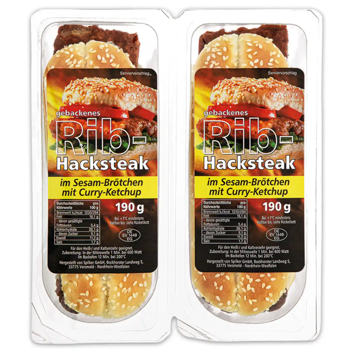 Bild 1 von Spilker Gebackenes Rib-Hacksteak