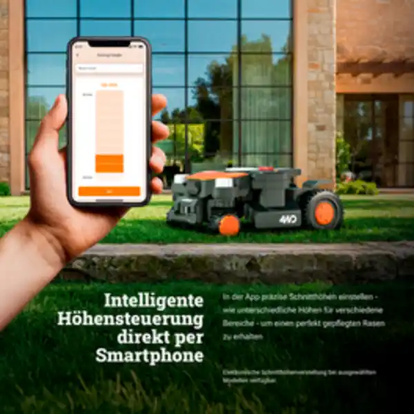 Bild 2 von WORX Mähroboter »Vision Cloud«, AWD M600, für ca. 600 m²