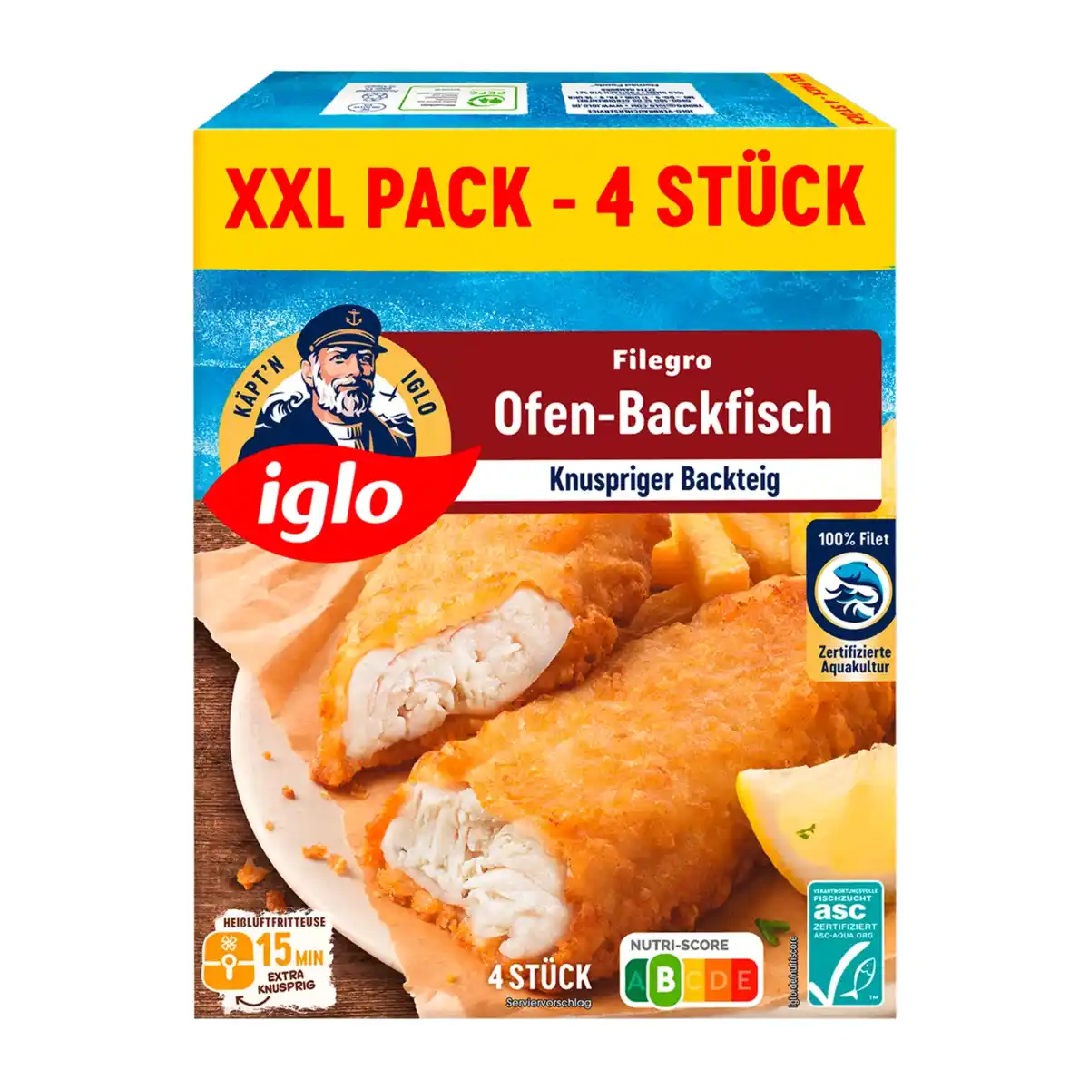 Bild 1 von IGLO Filegro Ofen-Backfisch XXL