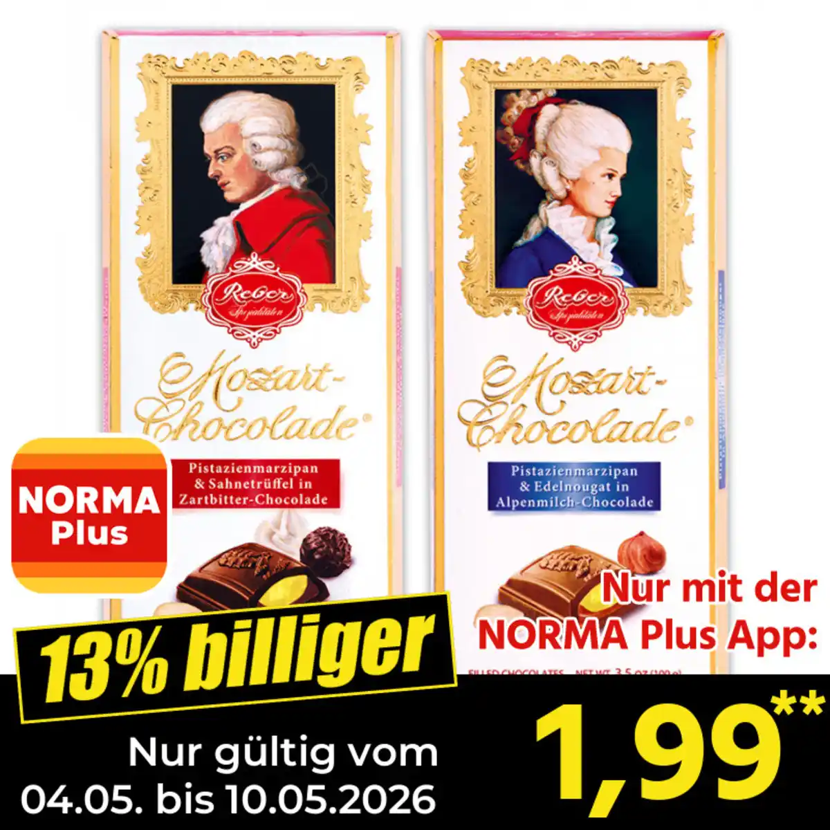 Bild 1 von Reber Mozart-Chocolade