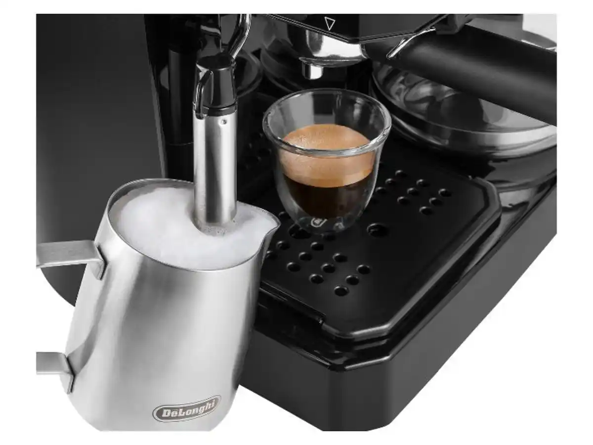 Bild 3 von Delonghi Kombi-Kaffeemaschine »BCO411« für Espresso und Filterkaffee