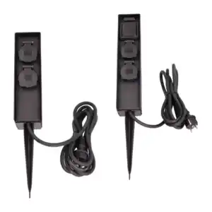 WORKZONE Außensteckdosen-Säule