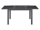 Bild 3 von LIVARNO® Alu-Set »Houston«, 9-teilig - Ausziehtisch & 8 Stapelsessel, hellgrau-meliert