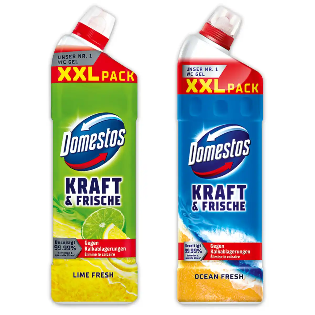 Bild 1 von Domestos Kraft & Frische WC Gel