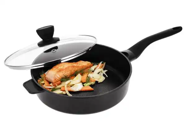 Bild 2 von SILVERCREST® Aluguss-Schmorpfanne mit Deckel,  Ø 28cm