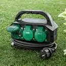 Bild 1 von Powertec Electric 6-fach Außensteckdose