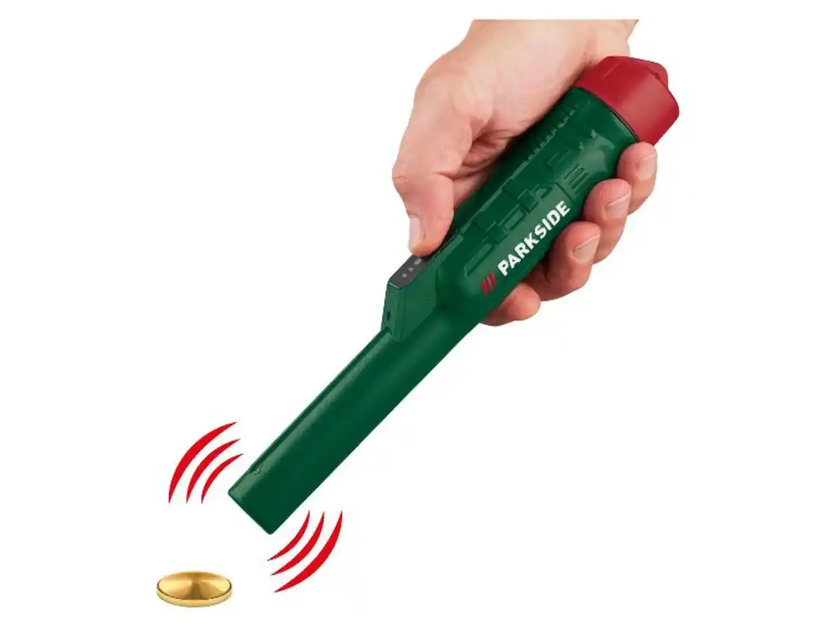 Bild 1 von PARKSIDE® 4 V Akku-Metalldetektor »PAMD 4 A1«, mit Akku und USB-Kabel