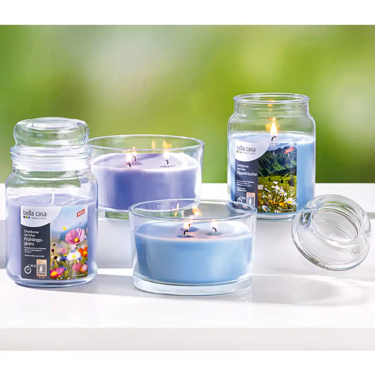 Bild 1 von Bella Casa 3-Docht-Kerze / XXL Bonbonglas