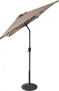 Primaster Sonnenschirm Florenz taupe 140 x 210 cm