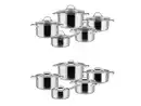 Bild 1 von SILVERCREST® Edelstahl-Topf-Set, 10-teilig