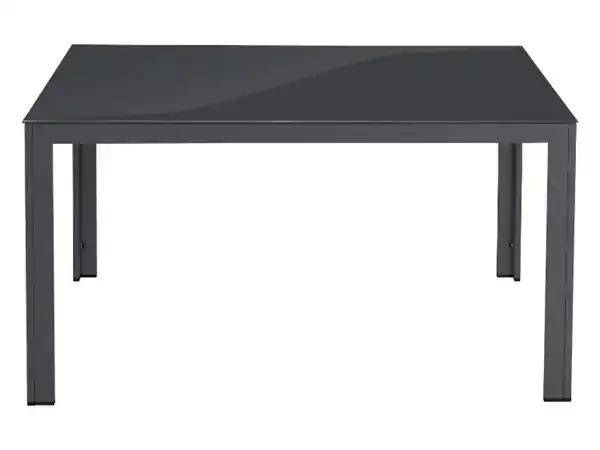 Bild 3 von LIVARNO® Alu-Set »Houston«, 7-teilig - Standardtisch & 6 Stapelsessel, hellgrau-meliert